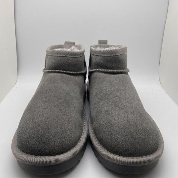 CUSHIONAIRE Women's Cozy pull on boot GREY 8 - Picture 3 of 6